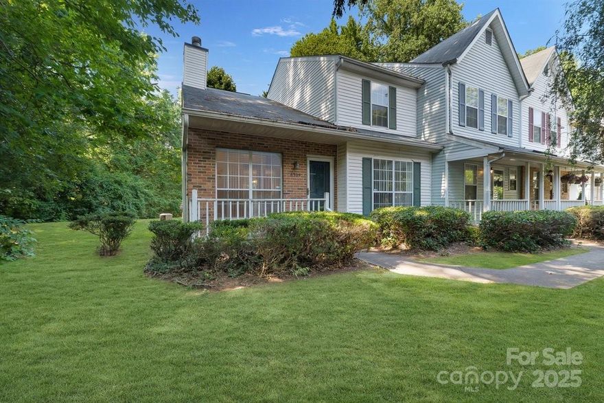 Step into 6309 Windsor Gate Lane—an end-unit, two-story condo full of potential and priced to reflect its as-is condition. This spacious layout offers a bright main level with a functional kitchen and a welcoming living area. Upstairs, you’ll find cozy bedrooms, ample storage, and room to make it your own. It’s ideal for buyers ready to give it a little TLC and build long-term value.

As an end unit, you’ll enjoy extra natural light, added privacy, and your own outdoor space. The HOA is even taking care of the backyard railing—one less thing on your list. Conveniently located near shops, parks, and major highways, this is a great opportunity to invest in comfort, convenience, and potential all in one.