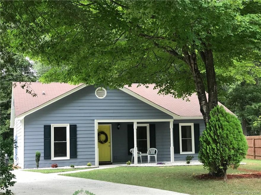 Marvelous cottage styled home, impeccably maintained.  Many of the 1st time home buyer upgrades are already done.  All NEW windows 2017, new HVAC 2016, updated FLOORING 2014, new subway tile BACKSPLASH 2017, STAINLESS steel appliances 2014, roof 2013 and home was newly painted.  Enjoy family time in the nearly level backyard which backs to trees with a picnic table, a large workshop storage shed and a fire pit.  Washer, dryer and refrigerator will convey.