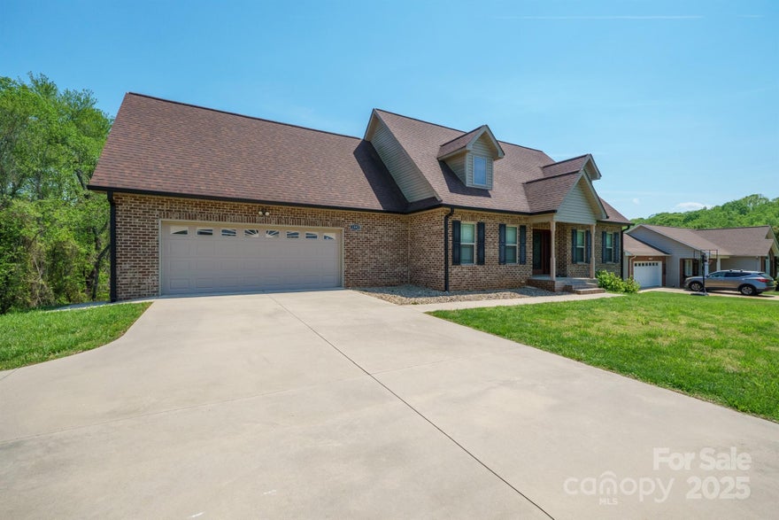 SHORT SALE. 15 min. to Hickory & 50 min. to Charlotte. Convenient to shopping, dining & interstates. Home was built in 2017 & has a 2-car oversized attached garage. No carpets; oak hardwood floors! Primary bedroom suite is on main level. Livingroom flows to the kitchen where you will find a large island with granite, breakfast/dining area & more cabinets/storage than a cook could ever wish. Spacious back-deck off kitchen overlooking the backyard & grassy pastures beyond, a perfect spot to see all that wildlife can offer. Second level has 2 bedrooms, full bath, & spacious bonus room- perfect addition for visiting guests, growing family or perfect spot to have your in-home work-space. Ample storage in the walk-in attic space. Basement approx 1415 sqft, separate heat pump, Basement door & garage door opens to patio/backyard, Some of basement has drywall but is unfinished-Home needs some paint & TLC; but with minor repairs, you will easily have instant equity! Prof photos coming