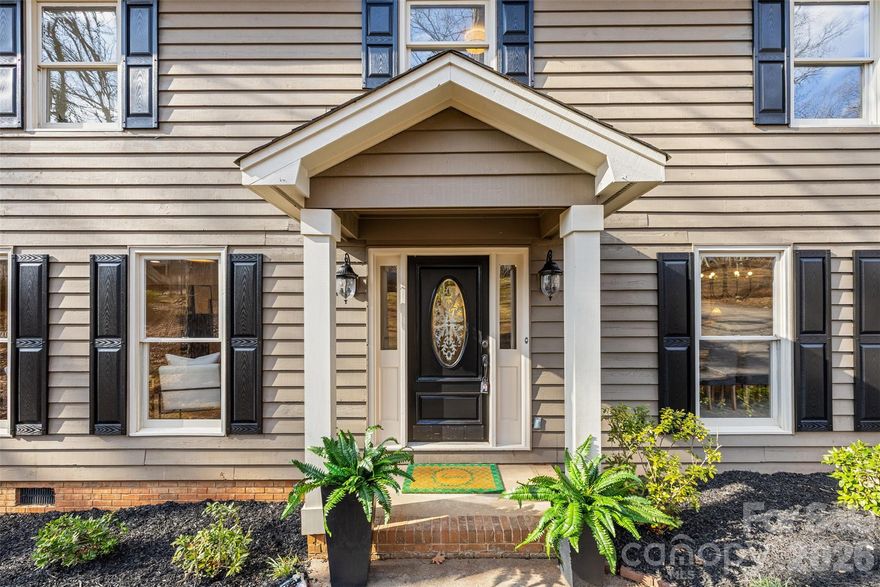 Welcome home to 8 Hickory Ridge Court in desirable River Hills where you can "Come Home to a Resort Every Day."  This cute 2 story colonial has everything ready for you!  Freshly painted, new bedroom carpeting, all new lighting, new deck & steps.  Back up the moving truck and don't forget your golf cart; River Hills preferred mode of transportation.  Brazilian cherry hardwoods on main, well equipped kitchen with stainless steel, quartz, breakfast bar, dual wall ovens and plenty of cabinetry.  Large convenient pantry, gas line for outdoor grill, and large storage closets on main.  Gas fireplace in living room sets a cozy tone and opens to huge deck overlooking the flat and private yard.  Upstairs offers 4 large bedrooms including the primary with another gas fireplace.  En suite primary bath has a updated full tile step in shower, updated vanity, tons of storage and walk in closet.  Laundry room convenient to bedrooms on 2nd floor and tons of storage in the crawl space under the deck.  8 Hickory Ridge Court is so much more than just a house.  It's golf cart rides to the beach, tossing the football in the large backyard with friends, BBQ's and 4th of July parades.  It's community and waiting for you to call it home!