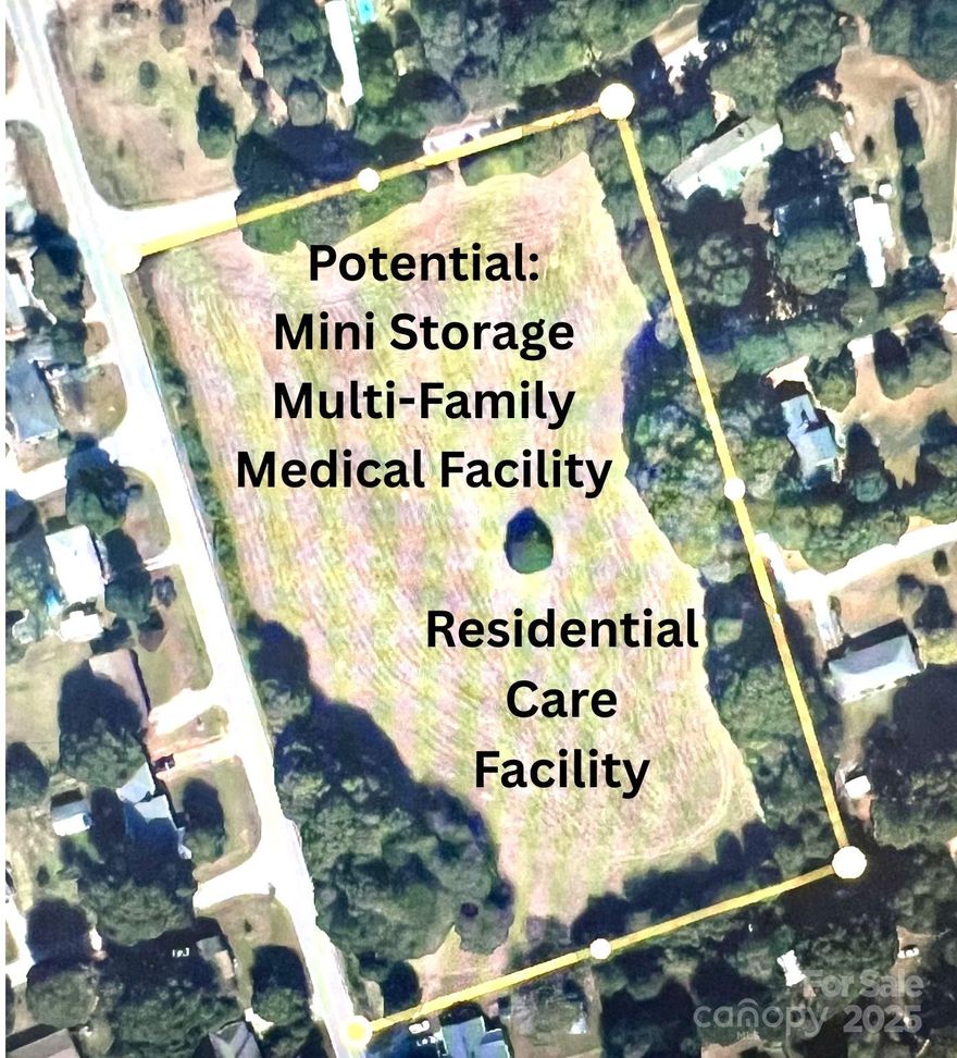 Astonishing, 5.45-Acre Development Opportunity in Lancaster, SC! This highly visible property offers 660 feet of frontage on Memorial Park Rd and 383 feet on Deaton Circle, making it an exceptional location for your next development project. Zoned General Business, the site offers flexibility for a wide range of commercial uses that will benefit the surrounding community. Additionally, there’s potential to rezone to PB or RB for multi-family development, including duplexes, triplexes, or quadplexes. Situated in a rapidly growing area of Lancaster, SC, this property provides the perfect canvas for your vision, whether you're looking for a commercial venture or a potential residential development. With endless possibilities, this land is ready to be transformed into a profitable and successful project. Don’t miss the chance to capitalize on this prime piece of land! For more details, refer to the Lancaster SC Unified Development Ordinance Update.