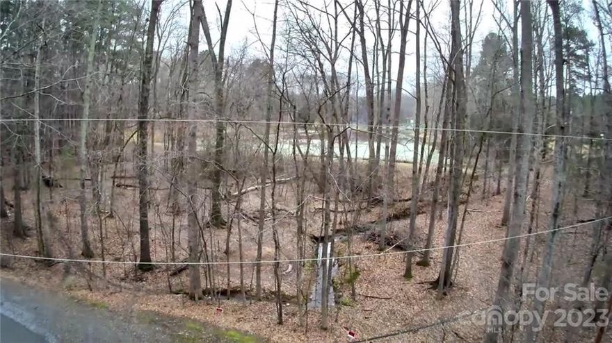 If you are looking for a lot in the Midland area just over a half-acre, this partially wooded lot is located conveniently to highway 601 in Midland this may be the one for you. Many uses, build a shop, shed, house, barn, garage/ small building? Seller has not completed perk test & lot appears to be in 500-year floodplain. Pond run-off on property. Buyer to verify flood information and perk information. Thank you for considering this property. Pond is not part of this property.