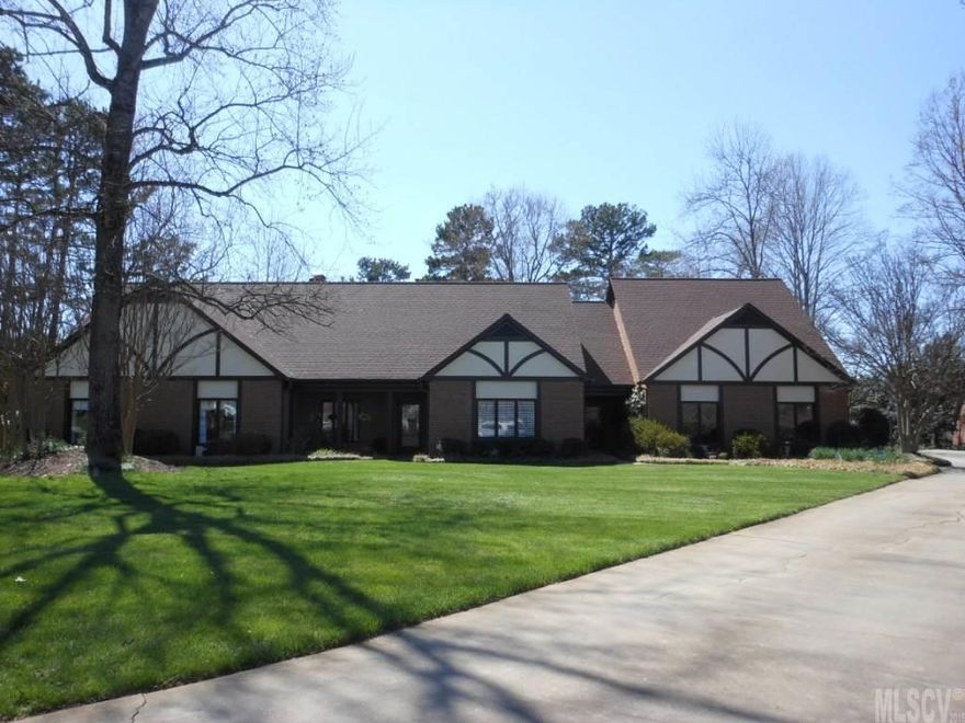 Look no more! Spacious brick ranch in NW Hickory on almost an acre. Custom built home offers so much. Open floor plan includes formal dining room, gathering room with wet bar, great room & large kitchen with bar & cozy breakfast area. Office could be fifth bedroom. One bedroom has its own private bath. Master bedroom has fireplace & large bath. At the opposite end of house is an in-law or teenager suite with its own private entrance if needed. Seller added wonderful covered porch in 2010 with tongue & groove ceiling. Plenty of seating area for guest & a small kitchen area with gas grill & sink. Seller has maintained the yard with plantings that bloom year round. Storage galore in the walk-up attic. Double attached garage & added parking pad for extra vehicles. This home is wheelchair accessible.