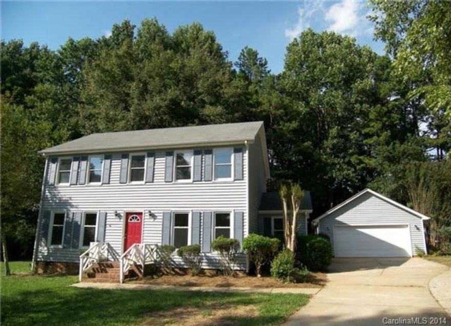 This property has 3 bedrooms and 2.5 bathrooms. There is a lot to love with this home! Starting with a lovely brick fireplace in the living room for cozy winter days. Tons of storage in the kitchen with beautiful white cabinets. The storage continues with a oversized two car garage! Enjoy the outdoors with both a screened in porch and a large back deck that leads into a large yard with privacy trees! Great school district!