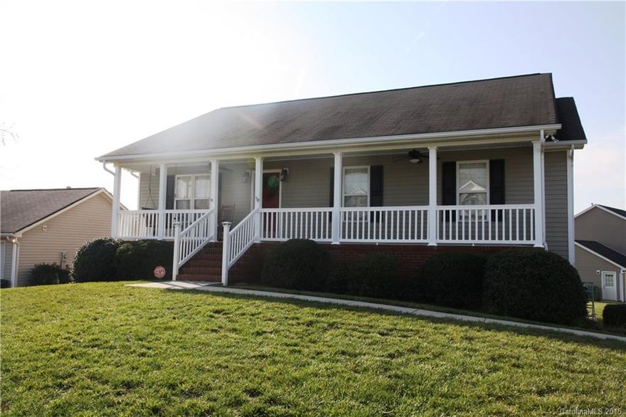 Beautifully kept one owner home in sought after neighborhood!Brand new carpet all throughout home & also brand new vinyl in kitchen.AC unit is only 2 years old per seller!Home has wonderful deck right off of the kitchen that is perfect while entertaining guests!Bonus room downstairs adds some great square footage for that extra space that everyone needs.Located in the much desired Stuart Cramer school district!Bring your buyers to fall in love with this gorgeous home - it won't last long!