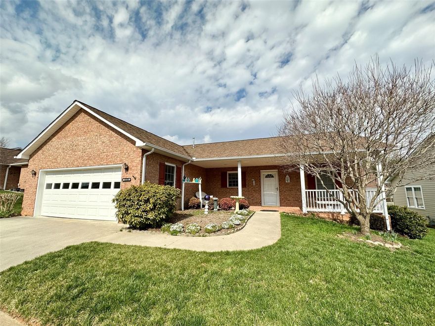 A new roof, gas furnace, and central air will be installed prior to closing!! Located in the Wexford Village Community, this lovely 2 bedroom, 2 bath home has so much to offer! You'll be greeted by an inviting large front porch w/ a brick paver floor. Walking through the foyer you'll enter the large great room featuring a corner gas log FP & hardwood flooring. The open floor plan is great for entertaining. The kitchen has a breakfast bar & lots of counter space & cabinetry. The bedrooms are on opposite sides of the home for privacy. There's a screened back porch to enjoy the outdoors. The community has sidewalks so you can take a daily stroll just by stepping out your front door. The garage provides extra storage space. This home is conveniently located to grocery, shopping, medical, & downtown amenities, as well as being approximately 20-25 minutes to Blowing Rock. If you've been looking for easy one level living w/ lawn maintenance provided, don't hesitate to see this beautiful home!