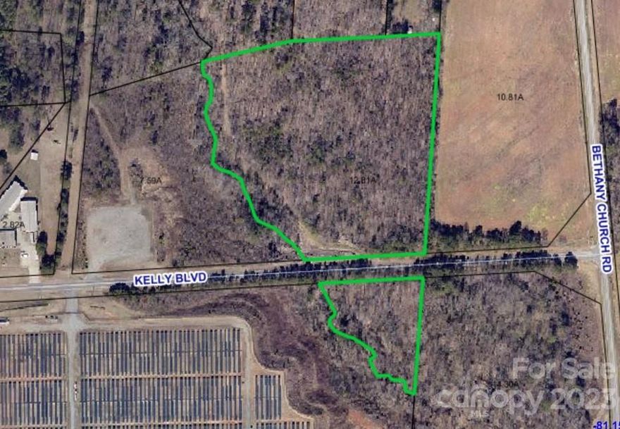 12+ acres zoned M-1 near the Claremont Business Park.  Property is located outside the City's Corporate Limits, however the City has "Extra-Territorial Jurisdiction", meaning the City can exercise land use and zoning regulations.  A portion of the property is in the flood zone.  The property has a major sewer outfall available on the property along Mclin Creek.  See attached deed for Sewer right of way.