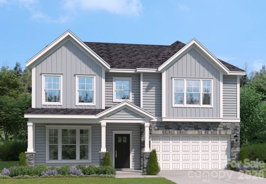 Experience sophisticated comfort in this beautifully crafted 5-bedroom, 4-bath SHILOH II home, thoughtfully designed for modern living. The open-concept layout showcases stylish finishes and a seamless flow, perfect for both everyday life and entertaining. The gourmet kitchen serves as the heart of the home, featuring quartz countertops, a spacious island, and a pantry—ideal for cooking, gathering, and hosting with ease. The main level includes a private study with French doors and a formal dining room, offering both functionality and refined elegance. Upstairs, the primary suite provides a peaceful retreat with a vaulted ceiling and a spa-inspired bath. Generously sized secondary bedrooms and a versatile loft create flexible space for a home office, media room, play area, or fitness space. Enjoy outdoor living on the screened patio, perfect for quiet mornings or relaxing evenings, along with energy-efficient features designed for year-round comfort. Located in a vibrant, amenity-rich community featuring a playground, resort-style pool with cabana, and scenic walking trails, this home is just minutes from Reedy Creek Nature Center and only 20 minutes from Uptown Charlotte’s dining, shopping, and entertainment. Schedule your private tour today and discover all that the SHILOH II has to offer.