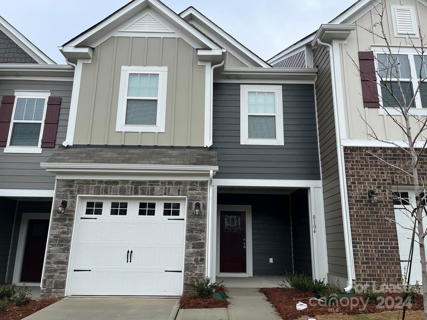 Brand New Townhome located in the Aberdeen Community located near the University Area and very Close to Concord Mills Mall, with tons of shopping, restaurants; Conveniently located near major transits including I 485 and I 85. With 3 bedrooms, 2.5 bathrooms and a patio, there is plenty of room. Main floor feature open-concept floor plan between the kitchen, dining area, and family room. The owner's suite is at the back of the home and features an en-suite owner's bath and a large walk-in closet., You'll find secondary bedrooms, the full secondary bath, and the conveniently placed laundry room on the second floor. The community will have a pool and clubhouse!
