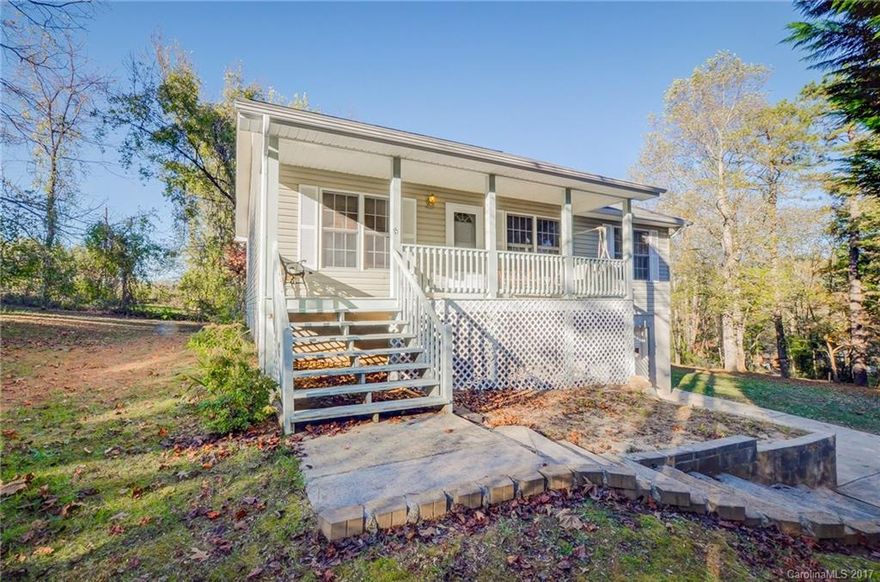 Nice 3 BR/2 BA home on partially finished basement located in beautiful Hendersonville.  Nice covered front prch, concrete drive & walkway, mature trees, and spacious cvd rear deck.  Main level features MBR w/ walk-in closet, MBA, LR, eat-in KIT w/ granite countertops and SS induction stove, 2 BR's, & BA.  Part finished basement features a BA, large bonus room w/closet, & 1 car garage built-in. Tax records show Modular.  No modular stamp located. To be verified by buyer.