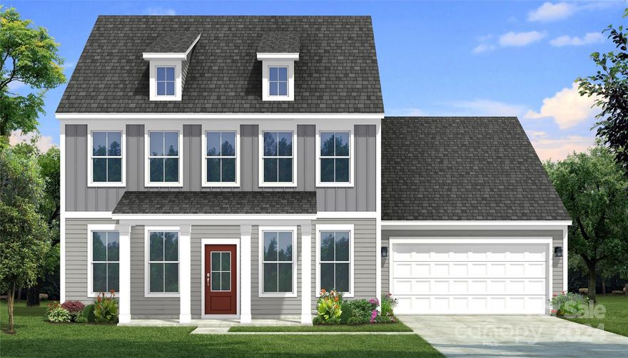 This brand new Norris Basement plan spans over 4,900 sq ft & features 5 bedrooms, 4.5 baths, a finished basement plus beautiful upgrades & finishes. The open-concept layout includes LVP flooring on the main level, a gourmet kitchen w/ stainless steel appliances, a 5-burner gas cooktop, wall oven, quartz countertops, & a spacious island perfect for entertaining. The main floor is also includes a dining room with tray ceiling, a large great rm with fireplace, 1st floor guest suite, plus a private study. The second floor is home to a luxurious primary suite w/ a tray ceiling, dual-sink vanity, tiled shower w/ a seat, & a spacious walk-in closet that includes direct access to the laundry room. Secondary bedrooms include walk-in closets & and hall full bath. The finished basement includes a bedroom/full bath, flex space plus exterior access. Enjoy all that area offers - nearby lake access, great shopping and restaurants. Close to the newly renovated Allison Creek waterfront park.