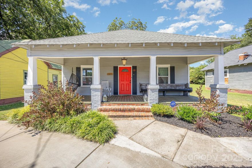 Imagine living in this turn of the century bungalow that has been completely updated from top to bottom! This 3bd 2ba home comes with a split floor plan boasting a large master suite which is located at the back of the house for added privacy. The laundry room comes with the energy efficient washer and dryer both less that 2 years old. All the stainless-steel appliances stay as well as the refrigerator. Imagine sitting on the large front porch this fall or enjoying the private back deck. This winter will be enjoyable with the warmth from the energy efficient Trane HVAC system that is just 2 years old. There is nothing to do to this beautiful home except move in!! The beautiful uptown of Lexington is a short distance away and you can enjoy the beautiful store fronts all decked out for the holidays.