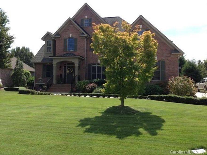 This home shows like a model home! Be prepared to fall in love! Formal dining room, granite kitchen with stainless appliances, two-story great room with fireplace/gas logs. Master and guest bedroom on main level. Upstairs houses two bedroom and bonus room, Jack & Jill bath. Bonus room could be used as 5th bedroom. Great outdoor living with a salt-water inground pool, hot tub, detached brick structure that houses a full bath, outdoor kitchen , gas firepit and a screen porch.