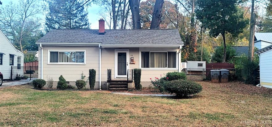 Here is your RARE opportunity to get into booming Smallwood/Biddleville! This super cute 2/1 home is ready for your creative mind to add your personal touch OR tear down and build your dream home on this large DEEP LOT that hardly becomes available in the area. This fantastic community is just minutes to Uptown and within short distance to the Gold Line streetcar rail. Many new custom homes have been built all around the area. One of the last remaining homes with such a coveted lot, you don't want to miss this opportunity! Home is being sold AS-IS and no repairs will be considered. House is habitable but will require many cosmetic TLC. Value is in the land and its location.