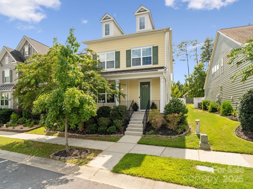 Located in Fort Mill’s sought-after Brayden community, this spacious home features a well-planned layout with flexible living spaces to fit a variety of lifestyles. Just off the foyer, a private office with French doors provides a quiet and functional space for working from home or managing daily tasks. From there, a wide hallway leads you into the open-concept main living area where the kitchen, dining area, and living room flow together seamlessly—ideal for both everyday living and entertaining. The kitchen features white cabinetry, large island with seating, and a walk-in pantry, all framed by windows that fill the space with natural light. Upstairs, the primary suite includes a tray ceiling, walk-in closet, and ensuite bath with soaking tub, dual vanities, and a separate water closet. You'll also find two secondary bedrooms, a full bathroom, laundry room, and a central loft that offers flexible space for a playroom, second office, or sitting area. On the top floor, a spacious bonus room with a full bath and walk-in attic storage adds even more versatility. Enjoy outdoor living with a screened-in porch just off the dining area, a large paved patio, and a fully fenced backyard. At the rear of the home, the detached 2-car garage includes a finished guest suite above, complete with a kitchenette and full bath—perfect for in-laws, visitors, or a private office setup. Brayden offers excellent amenities including a clubhouse, outdoor pool, and playground. Conveniently located near retail, dining, and grocery options, with quick access to major highways and a short commute into Charlotte. This home combines the best of suburban comfort with urban convenience!