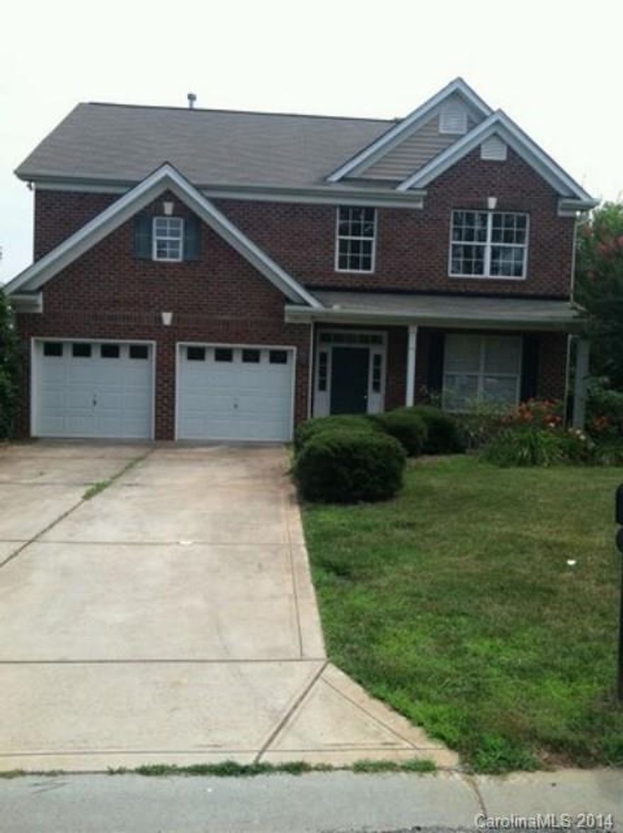 Large open floor plan 4BD/2.5BA. Large formal LR & DR. Huge great room opens to kitchen. Kitchen includes island & cherry cabinets. Master BA w/ garden tub & separate shower. 2nd floor laundry room. Brand new tankless water heater. The spacious garage includes half bath as well as tiled floors. Model home for neighborhood during construction. Working intercom system throughout house. Priced to sell. Sold As-Is.