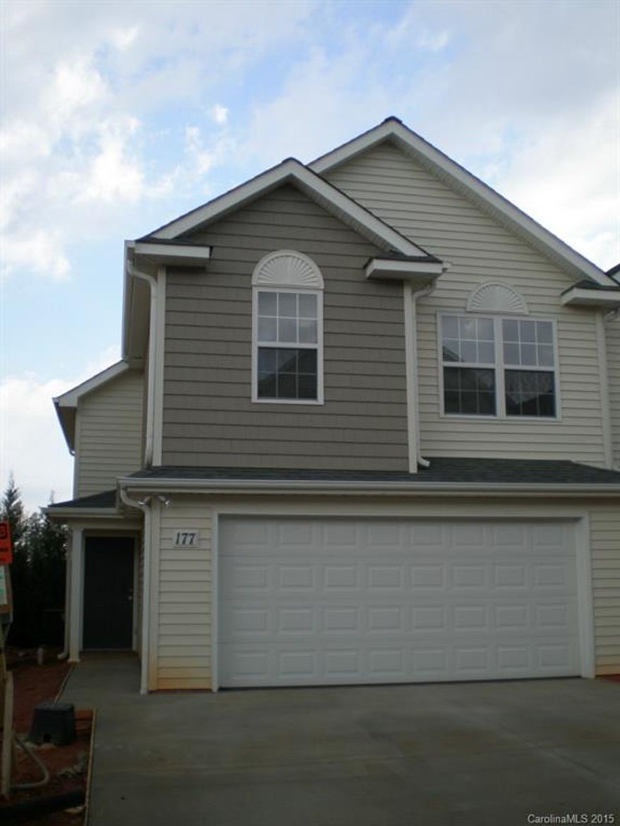 3 Bedroom/2.5 Bath attached cluster home. Located off Brawley School Rd. Refrigerator, stove, dishwasher and disposal included. Private patio with a screened in porch. Attached 2 car garage. Small/Medium indoor pets allowed (additional fees apply). Short-term leases available (at a higher rate). No Application Fee!