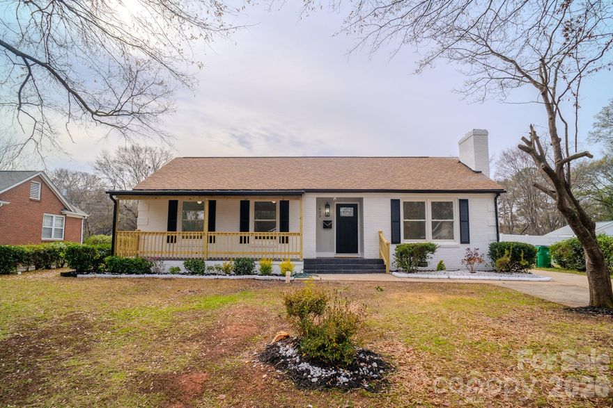 NEW PRICE REDUCTION . Stunning full renovation this beautifully updated 4 beds, 3 FULL baths brick ranch features a brand new roof, new LVP flooring, all ceramic tile in the kitchen and all bathrooms, and a completely rebuilt front porch finished with premium porcelain tile. Enjoy a modern kitchen with quartz countertops, all new stainless steel appliances, and stylish cabinetry. The spacious primary bedroom offers a walk in closet and a fully renovated bathroom. Additional upgrades include new siding, a fenced backyard, and a brand new water heater, Newer HVAC system, installed in 2021. This home offers generous bedrooms, a functional layout, and a premium quality updates throughout, this home is truly move in ready.

Located in one of Charlotte’s fastest-growing areas NO HOA minutes from South End, LoSo, Park Road Shopping Center, the Light Rail, breweries, coffee shops, and top dining spots in the queen city, this home offers unbeatable convenience and access to everything the city has to offer. Don’t miss your chance of owning this amazing house!

Plus THIS HOME QUALIFIES FOR UP TO $5000 IN BUYER CLOSING COST ASSISTANCE AND A 1% RATE REDUCTION CREDIT WITH NO INCOME LIMIT, do not miss out.