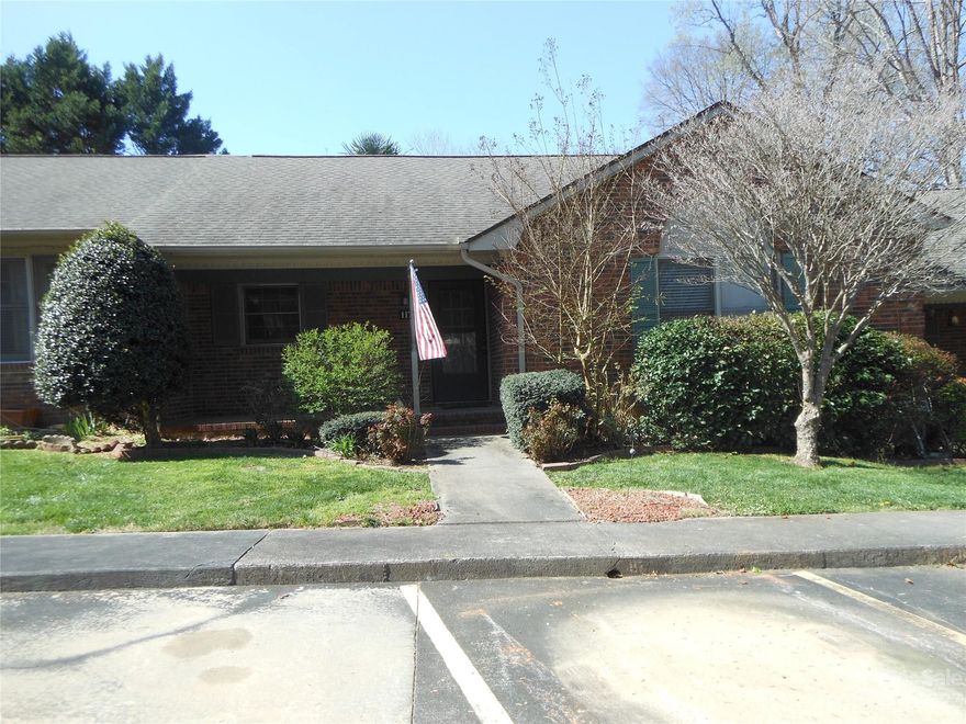 One level easy access unit with sun room and storage room with workshop counters and shelves. Private fenced rear yard. Judicial sale to be sold "AS IS" and priced accordingly. Needs upfits. HOA has agreed to repair roof leak above storage room. Discolored sheetrock in stg room has been removed. Interior ceiling and wall discoloration and damage repair will be the responsibility of the buyer. See photos. Deed to be Special Warranty or similar as required by Judicial sale requirements. Personal property and debris remaining at closing will not be removed by seller. No inspections have been performed. Privacy fenced backyard with storage and foilage. Per HOA: Water and sewer is billed directly to the homeowner from the Town of Fort Mill. Rental # of units cap is currently met per HOA.