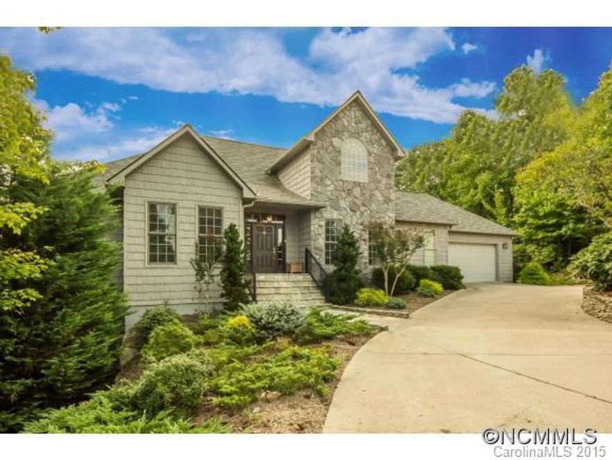 Fabulous space in this Designer Decorated Mountain home on 18 hole golf course. Lg Master Suite, Upscale Kitchen, Formal Dining Room, office & laundry on main for one level living. 3 bedrooms, 2 baths, & Family Room on walk-out lower level provide ample space for guests. Short walk to Clubhouse, tennis, pickleball, bocce, swimming pool, hiking trails & all the amenities that Connestee has to offer. Some Furnishings avail. Buyer to pay $8000 UFee