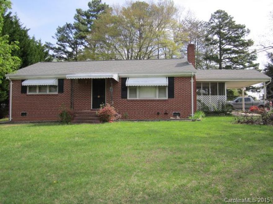 Full Brick Ranch on a corner lot. New roof in 2009 with architectural shingles. Screened-in porch. Hardwood floors need to be refinished. Home needs updating, but priced to sell.