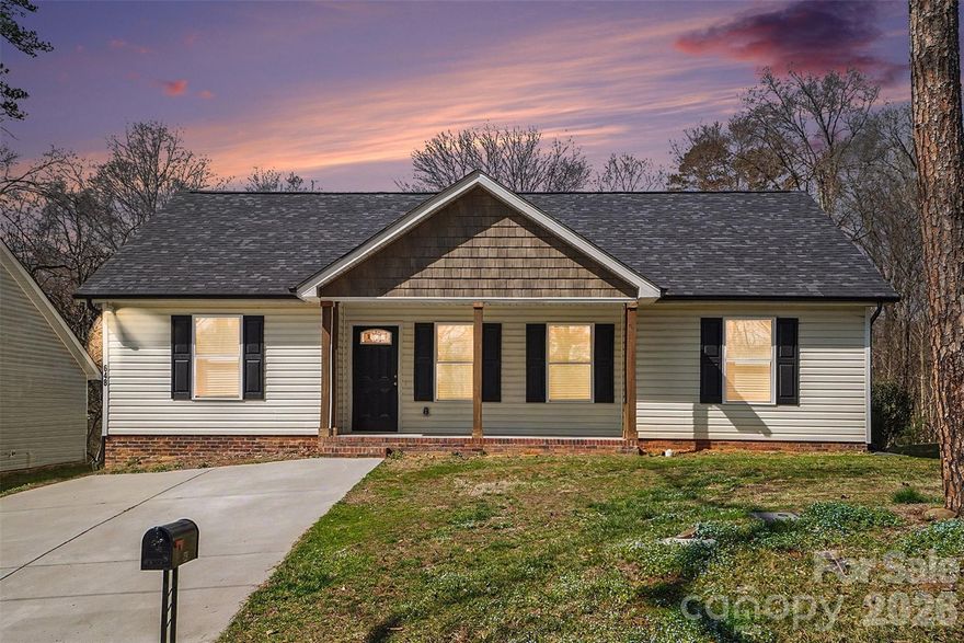 Welcome to 648 E Ketchie Street — a beautifully maintained home offering modern comfort in a convenient China Grove location. Situated on a quiet street with easy access to I-85, this property provides a peaceful setting while remaining just minutes from shopping, dining, and everyday conveniences. Inside, the home features a thoughtfully designed open floor plan with a split-bedroom layout that offers both functionality and privacy. The main living area is bright and inviting, filled with natural light and seamlessly connected to the kitchen — ideal for everyday living and entertaining alike. The kitchen is well-appointed with granite countertops, stainless steel appliances, and durable luxury vinyl plank flooring, creating a stylish and practical space for cooking and gathering.
The primary suite serves as a comfortable retreat, while two additional bedrooms offer versatility for guests, a home office, or creative space. With smart use of space, ample storage, and a layout designed for modern living, this home balances comfort with convenience. If you’ve been searching for a well-kept, move-in ready home in a desirable location, 648 E Ketchie Street is one you won’t want to miss.