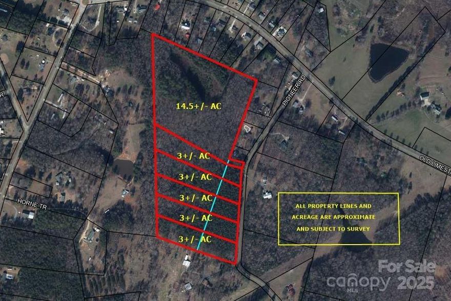 Beautiful 3+/- acre lot on Pioneer Rd in York County with NO HOA! This property features gentle topo, a mix of hardwoods and pines, and a nice potential building location. Surrounded by natural landscape this property is an ideal spot for country living. Minimal deed restrictions to maintain like-in-kind properties.