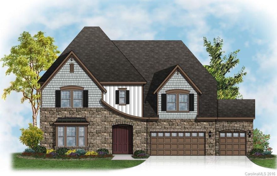 Master and guest suite on main, multi slide exterior door 9 x 8 off family room, stone interior fireplace profile, laundry room on main with laundry tub, home features screened in porch, hardwood stair treads, 5 inch hardwoods in foyer, Formal DR, powder room, kitchen nook, pantry,family room, mud room, garage entry, numerous upgrades including granite , ceramic tile and cabinets, completion in June, 3 car front enter garage,
bonus room and huge loft area , walk in attic space