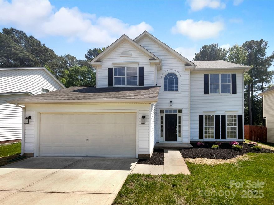 Come see this beautifully renovated home now on the market! This property has a new roof, fresh interior paint and updated flooring.  A fireplace and a soft neutral color palette create a solid blank canvas for the living area. Step into the kitchen, complete with new stainless steel appliances, stone counter tops and an eye catching stylish backsplash. The primary bathroom is fully equipped with a separate tub and shower, double sinks, and plenty of under sink storage. The back yard is the perfect spot to kick back with the included sitting area. Hurry, this won’t last long!