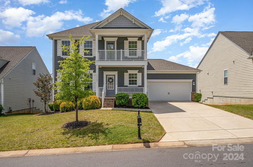 Don't miss this 2019 Charleston style build in desirable Bridgemill!  Main level features an open floor plan living room, kitchen and dining area that is ideal for entertaining, dedicated office, and drop zone with built in desk. The chef's kitchen boasts stainless steel appliances including a wall oven, five-burner gas cooktop, hood & large granite island. Upstairs you will find a spacious loft, primary bedroom boasting a luxurious bathroom with quartz countertops, tile spa shower & soaking tub, plus 2 additional bedrooms. Step onto the 2nd-floor balcony, accessible by the loft. Full finished basement with office/bed nook, full bathroom, unfinished 'gym' room, and access to patio.  Covered deck overlooks the large, flat backyard. Oversized 2 Car Garage with Tesla charger. Bridgemill offers rich amenities including a clubhouse with fitness, 2 pools, tennis, basketball, sand volleyball, dog park & more. Low SC Taxes.