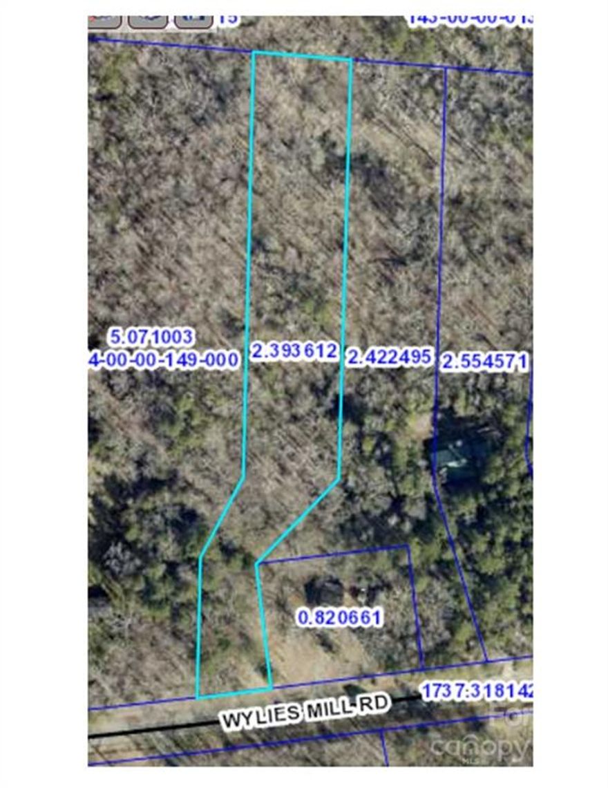 Looking to build on a private wooded lot??? This is your chance!  Commute to Center City Charlotte in about 45 minutes.