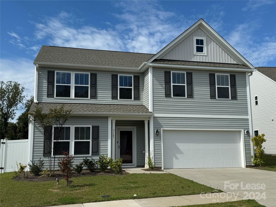 Welcome to this stunning 4 bedroom, 2.5 bathroom home located in the desirable Mount Holly, NC area. The open floor plan creates a seamless flow between the kitchen, dining, and living areas, making it perfect for hosting gatherings. Meal planning and entertaining will be a breeze with the butler's pantry and walk-in pantry, ideal for storage and organization. Pamper yourself in the upgraded shower with rainfall showerhead, or soak to your heart's content in the separate garden bathtub in the primary suite bathroom. With a bonus room downstairs and a bonus room upstairs, you have endless potential for a home office, playroom, work out room, or your own private retreat. Step outside into the fenced backyard and onto the spacious 2 tier deck, where you can enjoy the fresh air and beautiful views, perfect for outdoor entertaining and privacy. There's so many wonderful features of this house to love. Don't miss out on the opportunity to make this house your home!