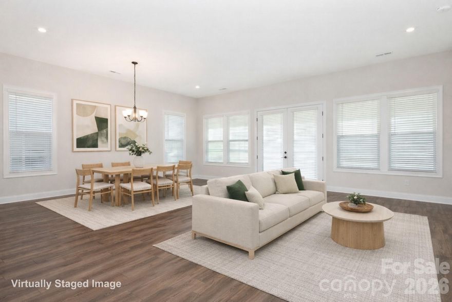 Cresswinds most popular model + $30,000 price reduction. This is an incredible opportunity.  If you’ve been looking for a spot to retire that doesn't feel like you're living right on top of your neighbors, this is it. This Laurel floor plan sits on a rare, oversized corner lot that’s about 25% larger than most homesites in Cresswind, giving you that extra bit of privacy and "elbow room" that is so hard to find.

Inside, the home is all about easy, comfortable living. The foyer features a nice tray ceiling that opens up into a big, bright living and dining area. The kitchen is really the heart of the home, featuring quartz countertops, a walk-in pantry, and a massive island that’s perfect for laid-back entertaining or when the grandkids come to visit. With two bedrooms plus a private office behind French doors, you have plenty of space for a hobby room or an extra spot for guests. The primary suite is a great place to unwind, complete with a tray ceiling and a big, tiled frameless shower.

The best part of living in Cresswind Charlotte is the lifestyle. It’s an award-winning community where it’s easy to stay active and meet people. You’ve got indoor and outdoor pools, a huge clubhouse, a fitness center, and courts for pickleball, tennis, and bocce. There’s even a full-time lifestyle director on-site to keep the social calendar packed. Plus, the location is unbeatable—you’re just a short drive from shopping and dining in Mint Hill, Matthews, and Uptown Charlotte, so you’re close to the kids and grandkids while still having your own quiet retreat. This is a rare chance to get a nearly-new home on one of the best lots in the neighborhood for a much better price.


The primary suite is a relaxing retreat with a tray ceiling, walk in closet, dual quartz vanities, and a beautifully tiled frameless shower. A secondary bedroom and full guest bath provide a comfortable space for visitors, while the private flex room with French doors is perfect for a home office, hobby space, or additional guest room.

One of the standout features of this home is the oversized corner homesite, offering more space and privacy than many homes in the neighborhood.

Located in the award winning 55+ community of Cresswind Charlotte, residents enjoy an active lifestyle with exceptional amenities including indoor and outdoor pools, a clubhouse, fitness center, pickleball and tennis courts, bocce, billiards, and a full calendar of activities led by the on site lifestyle director.

Conveniently located near Mint Hill, Matthews, Concord, and Uptown Charlotte, you’ll have easy access to shopping, dining, and medical facilities while still enjoying the peace and community of Cresswind living.