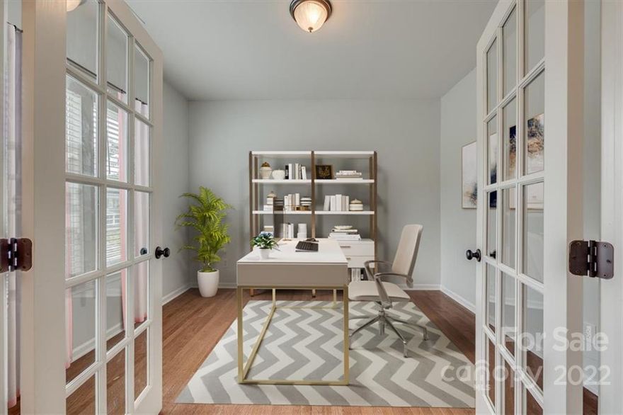 Corner lot with a private back yard.  Brand new roof and a freshly redone back deck.  New dishwasher and garbage disposal and recently painted bathrooms.  There is a place for everyone whether it is working from home in the office or hanging out in the loft.  Come and make this home yours!