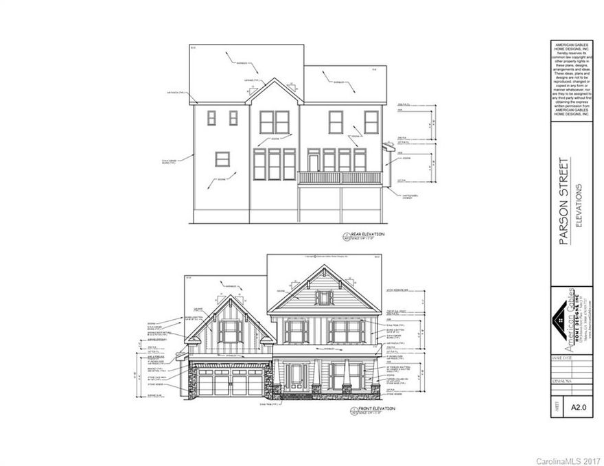 New construction in Villa Heights!  Minutes away from Uptown, NODA and Plaza Midwood.  Lovely Craftsman style home with designer finishes throughout.  Open floor plan, site finished hardwoods throughout main level, bright kitchen with white cabinets.  Spacious master suite with huge shower. Secondary bedrooms have walk in closets, 4th bedroom could be used as a rec room.  Relax on your front or back porch!  Agent has a interest in this property. 
Home will be completed by 10/31/17.