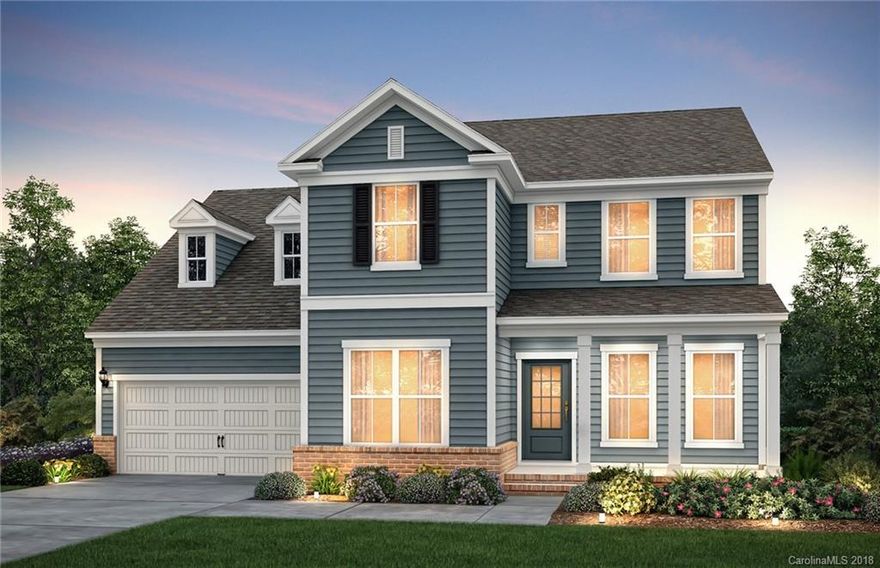 Now selling new homes in Fort Mill, SC in the McCullough neighborhood for Spring 2018 move-in! The Riverview plan offers easy living, open floor plan, stainless steel appliances, granite, hardwoods, fireplace, etc. in an outstanding neighborhood with club amenities (parks, clubhouse, pool, tennis courts). Low York County taxes in a super-convenient location.  Seller finance incentive with preferred lender. Open daily.