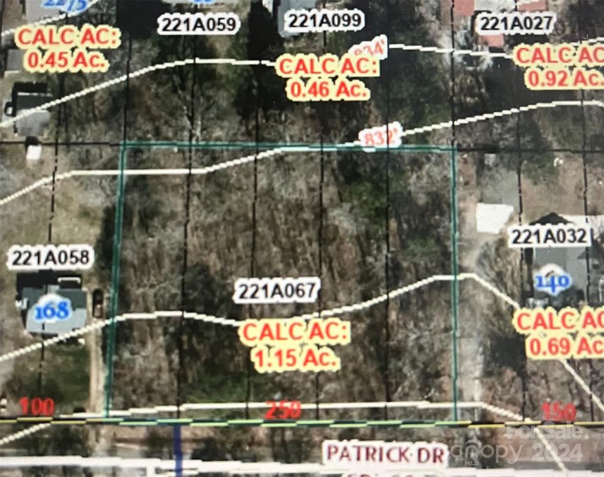 Prime flat building lot in China Grove, Rowan County.  Nestled in a peaceful neighborhood the lot provides a perfect opportunity for building your dream home or possibly subdividing.