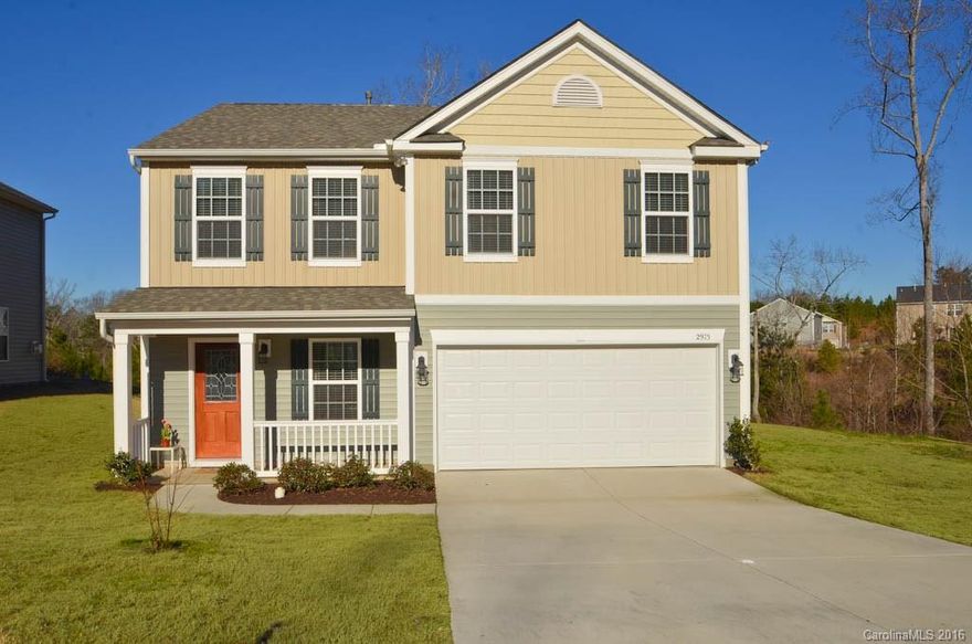 Why wait for new construction! Gorgeous 2-story entertaining home in popular Reid Pointe subdivision. 3 BR/2.5 BA and 2 car garage. The spacious master bedroom includes an enormous well lit closet. This home is an incredible value with all the benefit of new construction and a 10 yr. Home Warranty.  "Hamilton" plan by Regent Homes, situated between Fort Mill and the Ballantyne Area. Hurry at this price, won't last long!