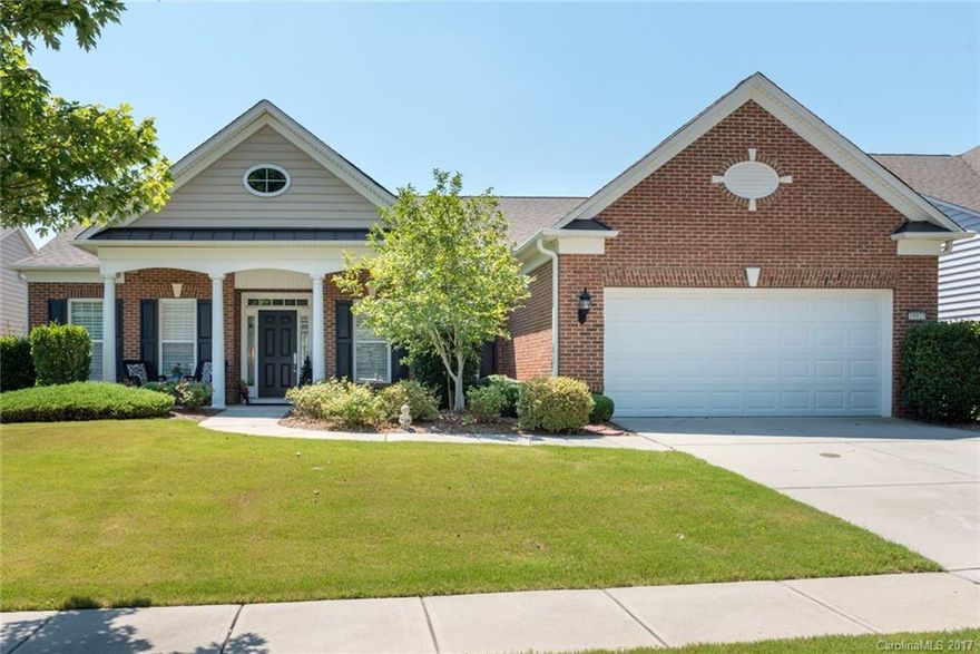 Sunny & Cheerful Bluffton Cottage Ranch in Sun City Carolina Lakes (55+ Active Adult Community). Open Floor Plan, 2 BR and Office/ Den can be used as 3rd BR with French Doors, blinds & closet. Hardwoods, Ceiling Fans, Wainscoting, Built-Ins & Gas Fireplace. Gourmet Kitchen- SS Appliances, Roll-Out Cabinetry, Granite & Breakfast Nook. Beautiful Sunroom & Plantation Shutters. Owner's Suite w/ New Carpet, Tray Ceiling & Walk-In Closet. Brick Paver Patio w/ Flower Beds, Privacy Wall & Irrigation.