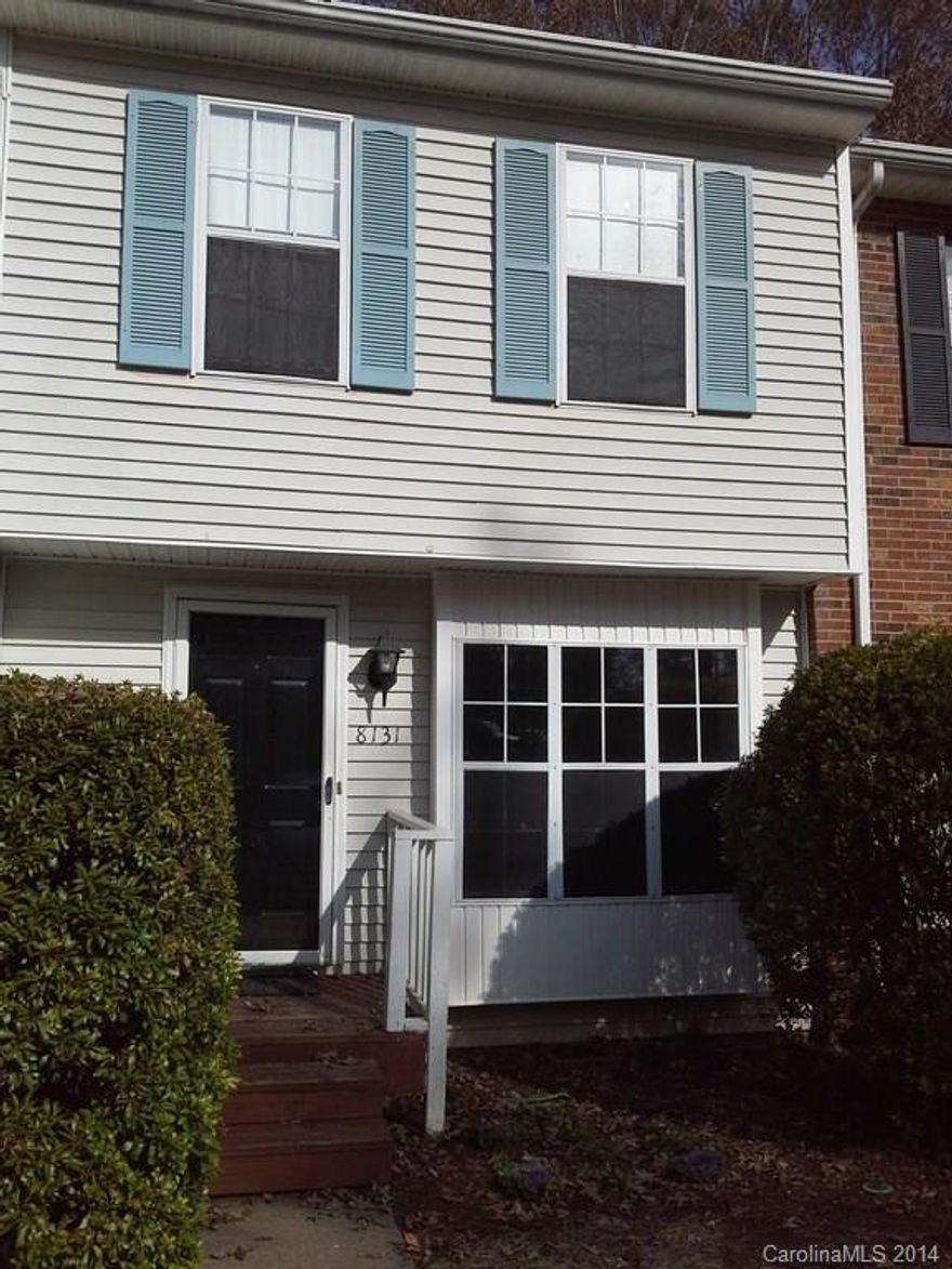 Great townhome located in Raintree Subdivision in South Charlotte. Property backs up to the 10th hole of the South Course at Raintree Country Club. New flooring and new paint throughout. This 2 bedroom - 2.5 bath townhome is move-in ready and priced to sell.