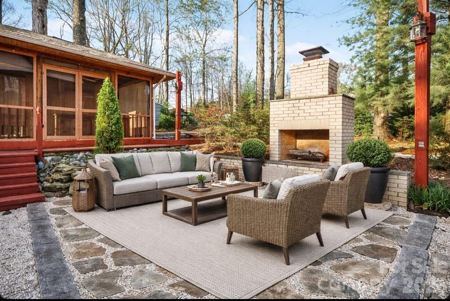 Welcome to a one-of-a-kind property where character, comfort, and outdoor living come together seamlessly. Thoughtfully designed for both everyday living and entertaining, this home offers exceptional space, versatility, and charm.
Fully remodeled from top to bottom, the home features a new roof, updated flooring, improved insulation, renovated bathrooms, and modernized kitchens, providing peace of mind and true move-in-ready convenience. A spacious circular concrete driveway creates a grand first impression while offering ample parking for guests.
Situated on nearly 1 acre and offering 3,234 square feet, this home is located in a quiet, no-HOA neighborhood. The main level includes 3 bedrooms and 2 full bathrooms, designed for comfortable living. The fully finished lower level expands the possibilities with a second full kitchen, an additional full bathroom, two flex rooms, and a large living/recreation area—ideal for multi-generational living, guests, or potential rental use. Fireplaces on both levels add warmth and inviting character throughout.
Step outside into your private backyard retreat, perfect for relaxing or entertaining. Enjoy a large deck, a charming enclosed gazebo with potential for an outdoor kitchen, vintage storage building and a beautiful brick fireplace with a dedicated seating area. The large grassy yard offers plenty of room for recreation, while the surrounding wooded area provides natural privacy and shade.
A rare opportunity to own a home that truly offers space, flexibility, and an exceptional indoor-outdoor lifestyle.