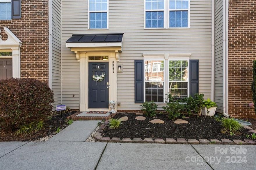 Must see! Discover this gorgeous 3-story townhome nestled in the Ayrsley Community. Step into modern living with this open floor plan, including 3 BR, 2 full BA + 2 half BA, spacious living areas, a gourmet kitchen and tons of natural light throughout. Revel in the serene, unobstructed views of the pool and pond from your expansive back deck—a unique feature of this unit's location within the community. Situated just 9 miles from Charlotte Douglas Airport and Uptown Charlotte, and a mere 4 miles from the Premium Outlets, this home offers unparalleled convenience for Charlotte living. All appliances—washer, dryer, and fridge will convey with property. Don't miss the opportunity to own this move-in ready, beautifully upgraded home!