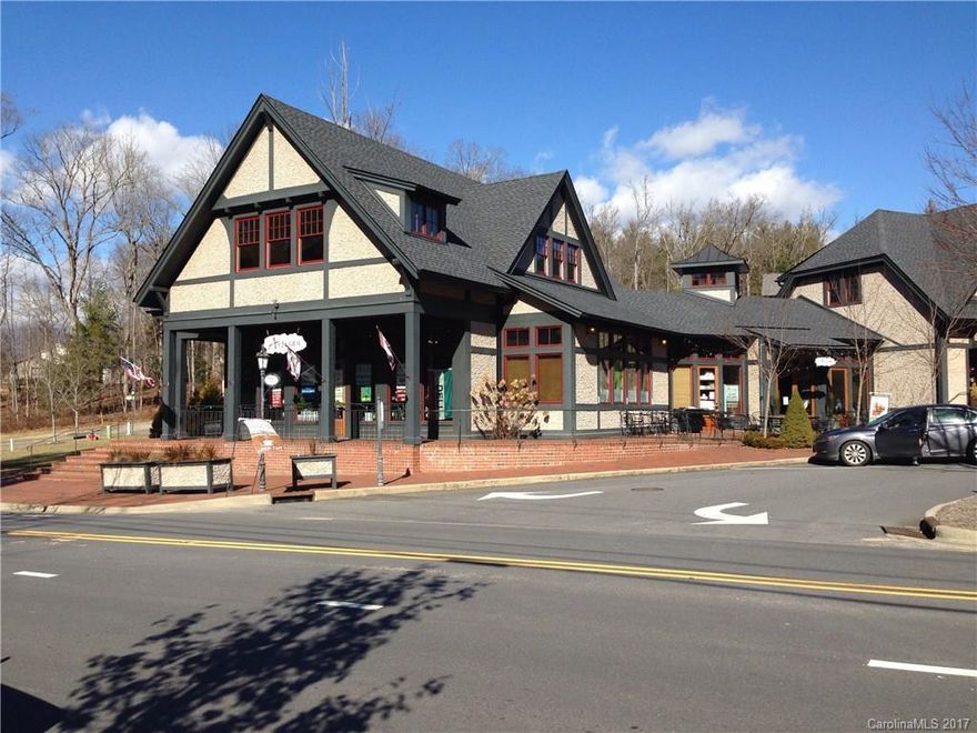 Bright, airy open space for collaborative work space, general office or special event venue. High quality finishes complemented by spectacular views. Walk downstairs to The Artisan Gourmet Market, a coffee shop, wine bar and market, or next door to Sake Sushi. Located in the upscale health-oriented mixed-use Village of Cheshire in Black Mountain.