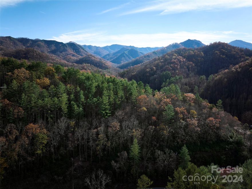 This ridge top lot in Nantahala Gorge has an  incredible panorama of upper Wesser Creek and Cheoah Bald from a level, buildable knoll. It is an easy drive from hwy 74 and offers fast access to NOC, Lake Fontana and Bryson City. This is the easiest drive you can do for knock-out mountain views in Nantahala Gorge.
