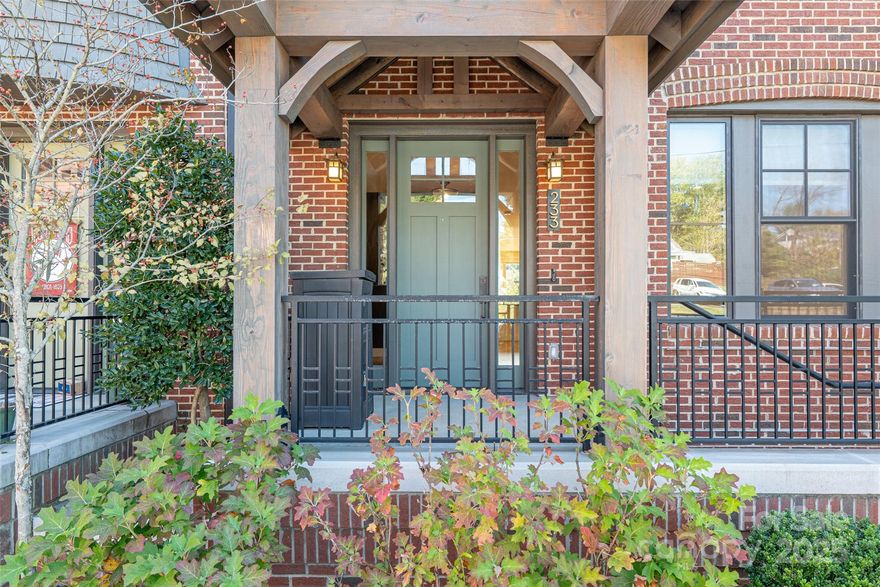 Enjoy soaking in the hot tub on your private rooftop terrace surrounded by trees, a beautiful greenway, the historic community of  Montford, and vibrant downtown Asheville.  This luxurious townhome is a convenient .2 to .3 miles to Whole Foods, Trader Joes, Harris Teeter; and a very short distance to award-winning restaurants, theaters, and Asheville's expansive array of eclectic attractions.   Don't forget your morning coffee across the street at High Five and, of course, your crafted cocktail and live music at Little Jumbo, right next door.  This warm and exceptional home was inspired by brownstone living, and offers your own private elevator to reach all three of your top living spaces, adorned with welcoming elegant hardwood floors.  Custom closets & cabinetry--radiant heat to warm your bathroom flooring--ALL accentuate the warmth and beauty of this lovely home to enhance your luxurious urban living experience.