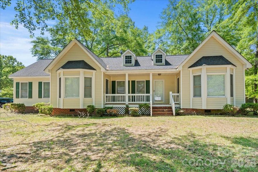 Beautifully maintained 3-bedroom, 2.5-bath home located in the desirable Bridlewood subdivision. Enjoy outdoor living with a welcoming front porch and spacious back deck—perfect for relaxing or entertaining. The property also features a large detached two-car garage/carport with a versatile bonus room above, ideal for a home office, studio, or guest space. Inside, the home showcases well-kepthardwood flooring and a thoughtfully designed layout. The private owner’s suite includes its own full bath, while the formal dining room, kitchen, and breakfast nook provide both functionality and charm. The spacious great room features a cozy fireplace and French doors that open to the back deck, creating a seamless indoor-outdoor flow. A separate laundry area adds convenience to this well-appointed home.