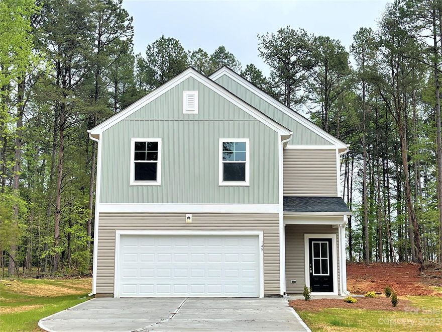 Mooresville Area Move-In Ready, New Construction on Large Lot!  This charming 2 story home has it all. Open concept plan that is ideal for entertaining family and friends. The kitchen opens into the heart of the family room. Upstairs you will find 3 spacious bedrooms and a loft. The large primary suite has a great walk-in closet off the ensuite bath.