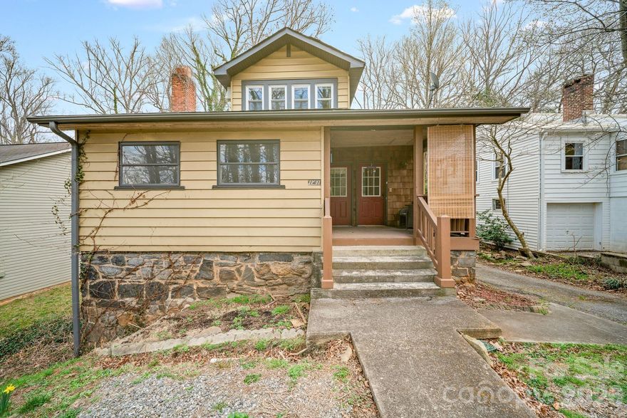 Great investment opportunity in the heart of Asheville with multiple income possibilities. This property offers separate entrances for two units and is ideal for investors or buyers looking to finish a renovation and add value.
The upper level features a move-in-ready 1-bedroom, 1-bath unit with rustic charm and a private back patio. The main level has been framed and is ready to be completed as a 2-bedroom, 2-bath unit, providing an excellent opportunity to finish the space to your specifications.

The property also includes a spacious unfinished basement of approximately 1,000 square feet with a private entrance and laundry area, offering additional potential for future expansion, storage, workshop space, or possible conversion to another unit.

Conveniently located just minutes from the shops, restaurants, and breweries of West Asheville and a short drive to the Blue Ridge Parkway, this property offers strong rental potential and endless possibilities in one of Asheville’s most desirable locations.

Property is an active construction/renovation project and is not safe for unrestricted access. Portions of the structure are incomplete and may contain open structural elements. Enter at your own risk and exercise caution during showings.