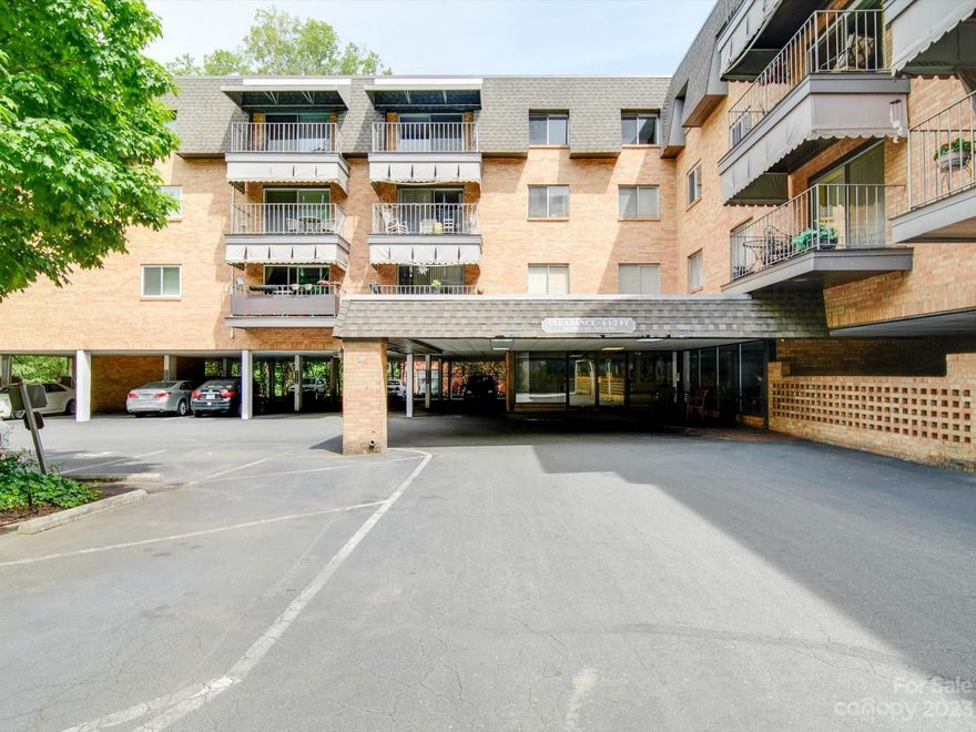 Live in style in the heart of Myers Park, Charlotte with this stunning and spacious 2-bedroom, 1.5-bath condo just a short walk to restaurants, coffee shops, parks, walking trails, and shopping. The kitchen boasts a pass-through window to the living room, making entertaining a breeze. The living/dining area is bright and airy, with sliding doors leading out to the covered balcony that's perfect for relaxing after a long day. Both bedrooms are bright and spacious with the ensuite bathroom providing ultimate convenience. The HOA includes heat/AC, high-speed internet, a great cable package, water, sewer, trash. Storage and two parking spaces included and with the outdoor pool, common area, and renovated lobby, this condo is perfect for anyone looking for a comfortable and convenient lifestyle. Investors and rentals are allowed (no Airbnb), and pets are not permitted.  Don't miss out on the chance to experience luxurious living in the heart of Myers Park!