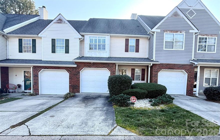 A beautiful 2 bedroom, 2.5 bath townhome that is an exceptional value in the University area of Charlotte! The main living room is spacious and filled with natural light. Large living area and den with fireplace. Great community and location near interstate, shopping and entertainment. Enjoy life in a community that includes a neighborhood pool, perfect for relaxing during warmer months.